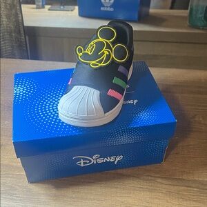 Disney Kids Sneakers - Black with Colorful Accents